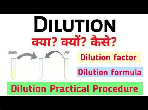 Dilution Meaning Hindi