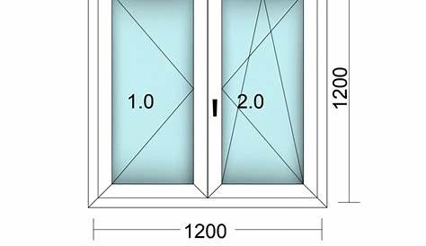 Dimension Fenetre 2 Vantaux Fenêtre PVC Blanche Avec Volet Roulant Intégré