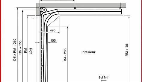 Dimension Porte De Garage Sectionnelle Motorisee Plan Motorisée La Culture