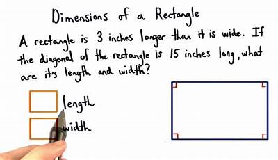 Dimensions Of Rectangle