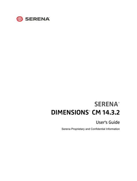 Dimensions Cm User Guide