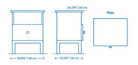 Dimensions Of A Bedside Table