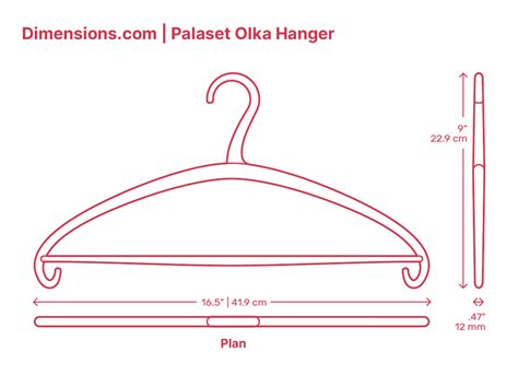 Dimensions Of A Standard Hanger