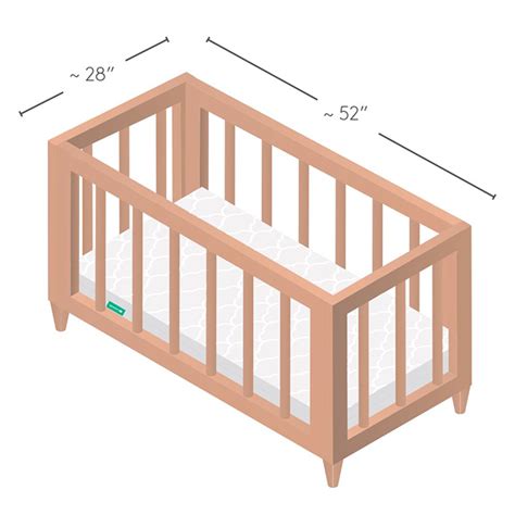 dimensions of full size crib
