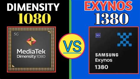 dimensity 6100+ vs exynos 1380