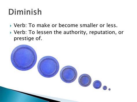 Diminish