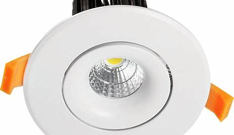 LED Downlight Dimmable 25W 1700lm IP44 3000K 190mm White