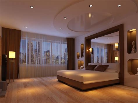 Dimmed lighting bedroom