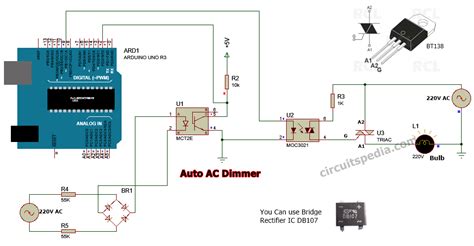 Dimmer Circuit Arduino