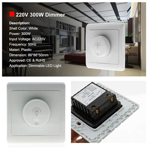 Dimmer Switch For Integrated Led Lights