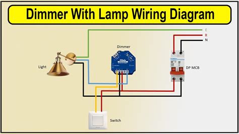 How To Wire A Dimmer Switch Diagram