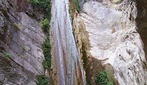 The largest among the waterfalls waterfall in Dimosari