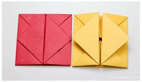 Briefumschlag falten: interessante DIY-Ideen und Anleitungen | Origami