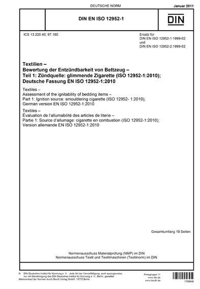 Latest Din En Iso 12952-1 More