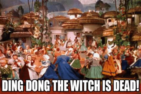 Ding Dong The Witch Is Dead GIFs