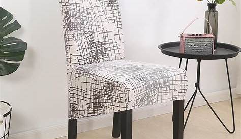 Dining Chair Covers Xl Uk Stretch Printed XL Oversized Removable Washable