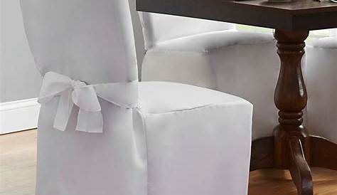Sure Fit Cotton Duck Dining Room Chair Cover