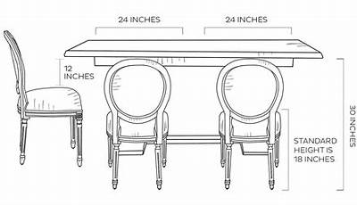 Dining Room Chair Dimensions