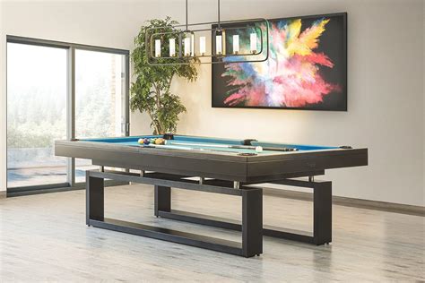 Dining Room Pool Table These Beautiful Fusion Pool Tables Convert