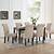 dining room table and 6 chairs