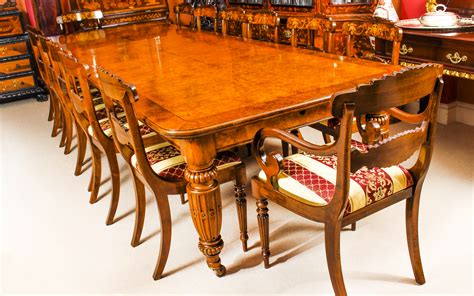 Antique Dining Table Set / SOLD English Tudor 1920 Antique Carved Oak