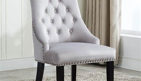 Dining Room With Gray Accent Chairs Topcobe Upholstered Chair Set Of 2