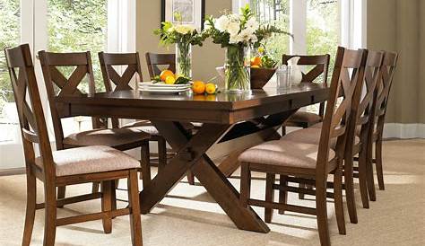 Dining Set Modern Farmhouse Laurel Foundry Isabell 9 Piece & Reviews