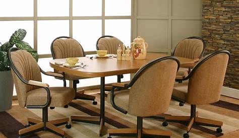 Dining Set With Casters Douglas Furniture Lizzie 5 PC Caster Online