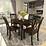 Clearance! Dining Table Set with 6 Chairs, 7 Piece Wooden Kitchen Table