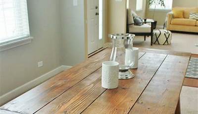 Dining Table Plans Diy