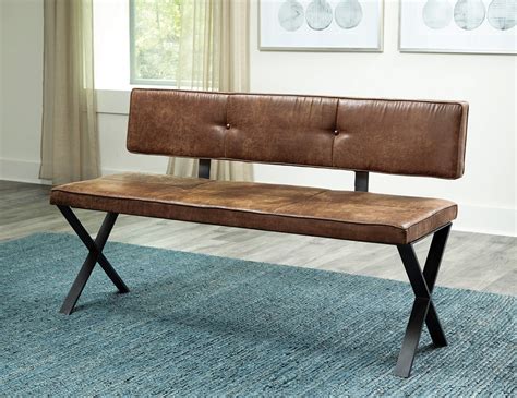 Dining Bench Brown