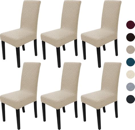 Comqualife Stretch Printed Dining Chair Seat