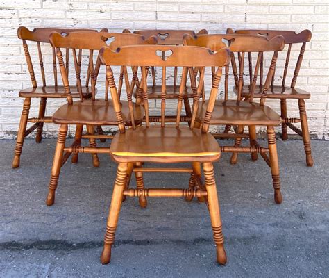 Dining Chairs Maple Wood