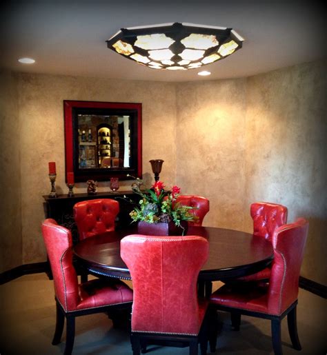 dining room flush mount lighting