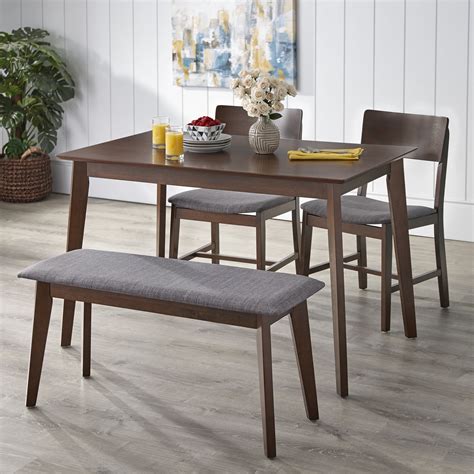 Dining Set With Bench Walmart