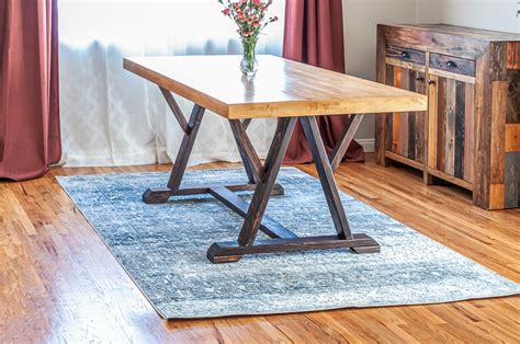 Dining Table Angled Legs