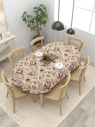 Dining Table Cotton Cover Oval Shape