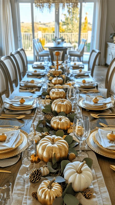 Dining Table Decor For Thanksgiving
