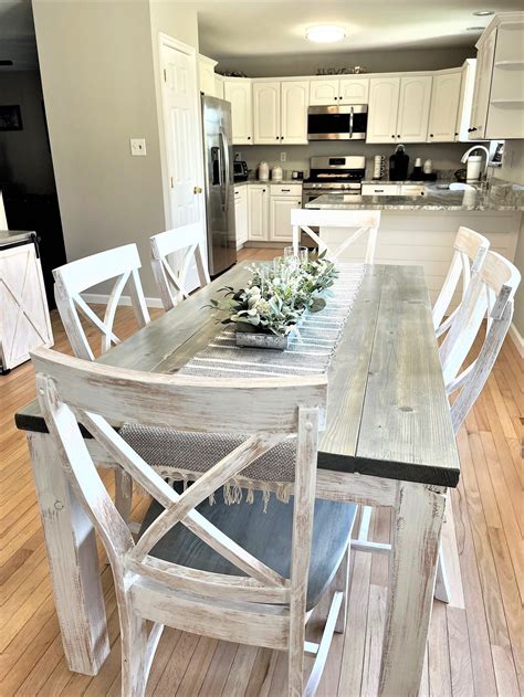 Dining Table Farmhouse Rustic