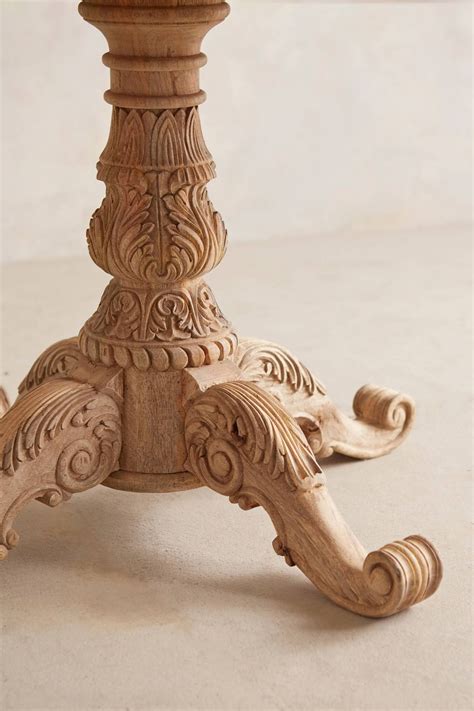Dining Table Leg Carved