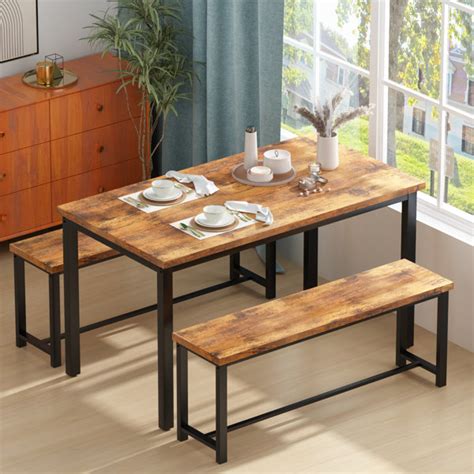 Dining Table With Bench Wayfair