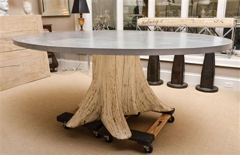 Dining Table With Tree Trunk Base