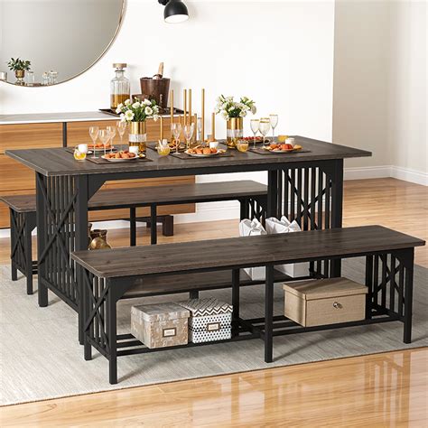 Dining Table With Undershelf