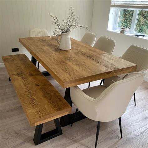 Dining Tables With Bench Uk