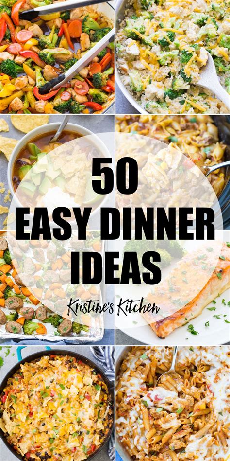 Dinner Meal Ideas Simple