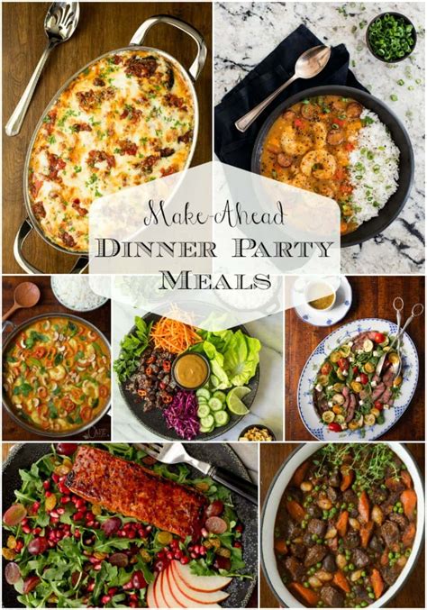 Dinner Meals For Entertaining