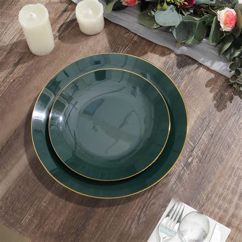 Dinner Plates Emerald
