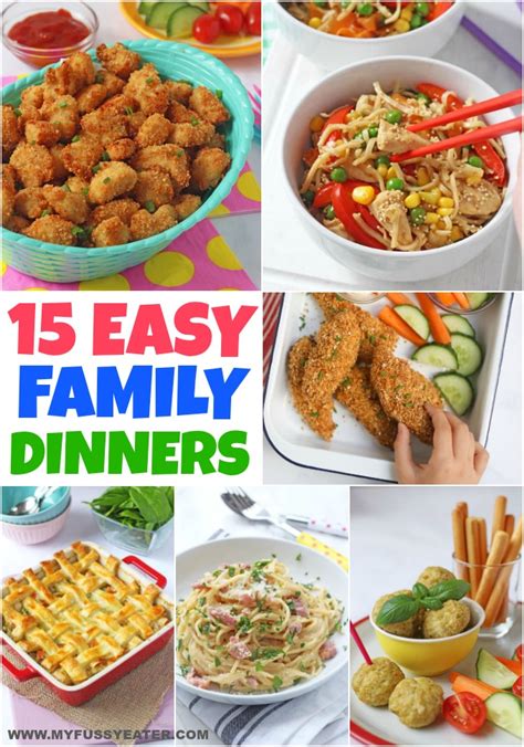 Dinner Recipe Ideas for Family