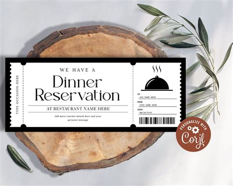 dinner reservations