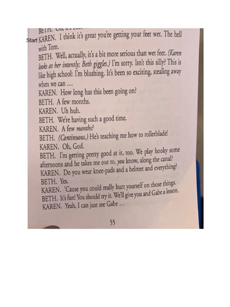 dinner with friends script